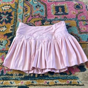Pink gold hinge skirt